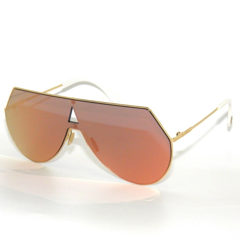 Fendi Gold and Pink Sunglasses
